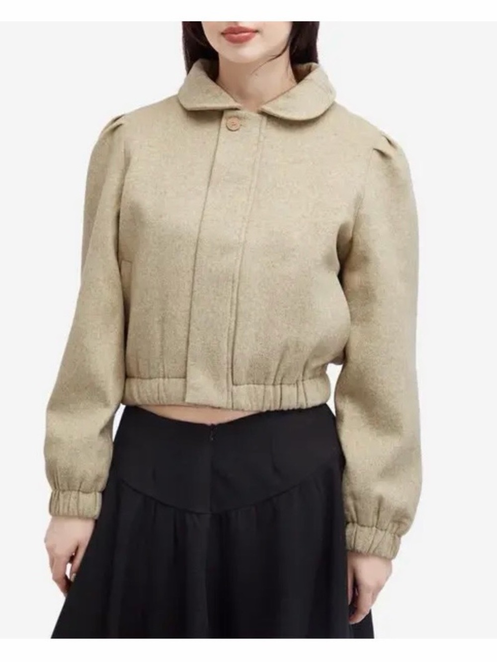 Clara Felted Wool Jacket - Birch